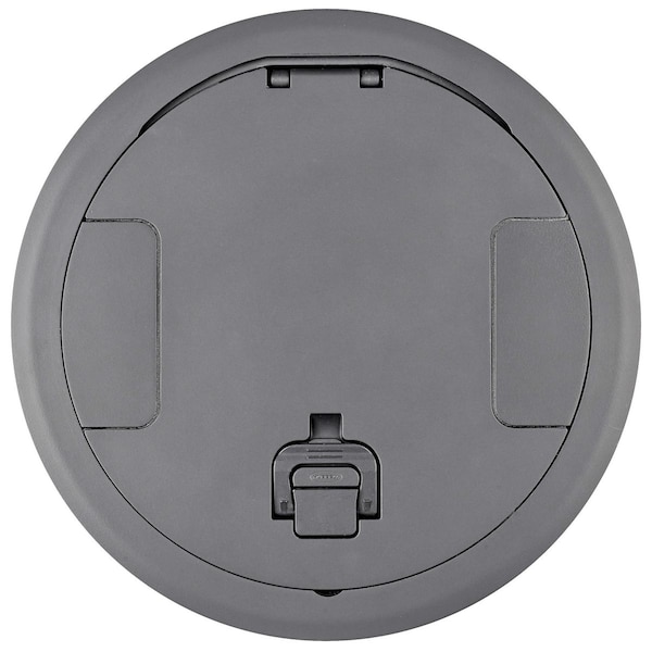 Electrical Box Cover, Round, Aluminum